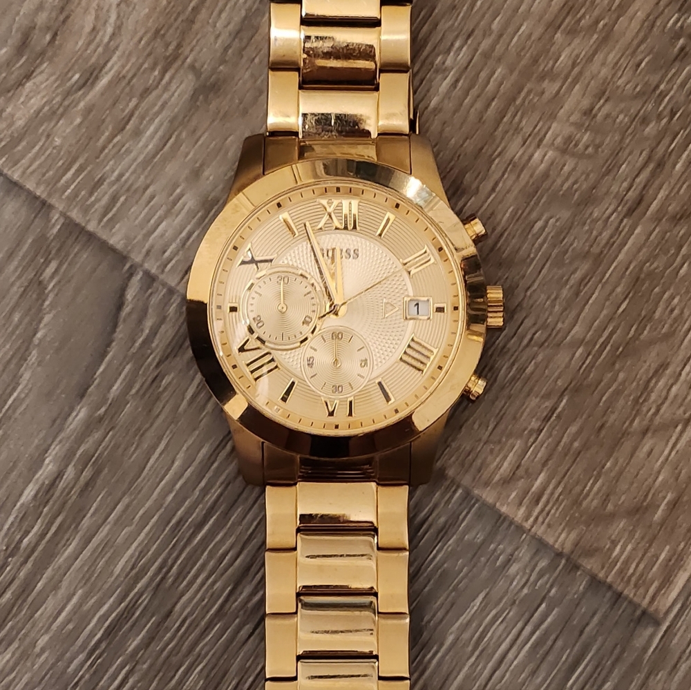 Gold and Black Guess Watches - Picture 2 of 3